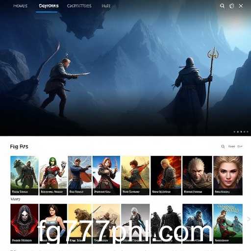 Exploring the Rich World of RPG Games on Site with Keyword 'fg777'